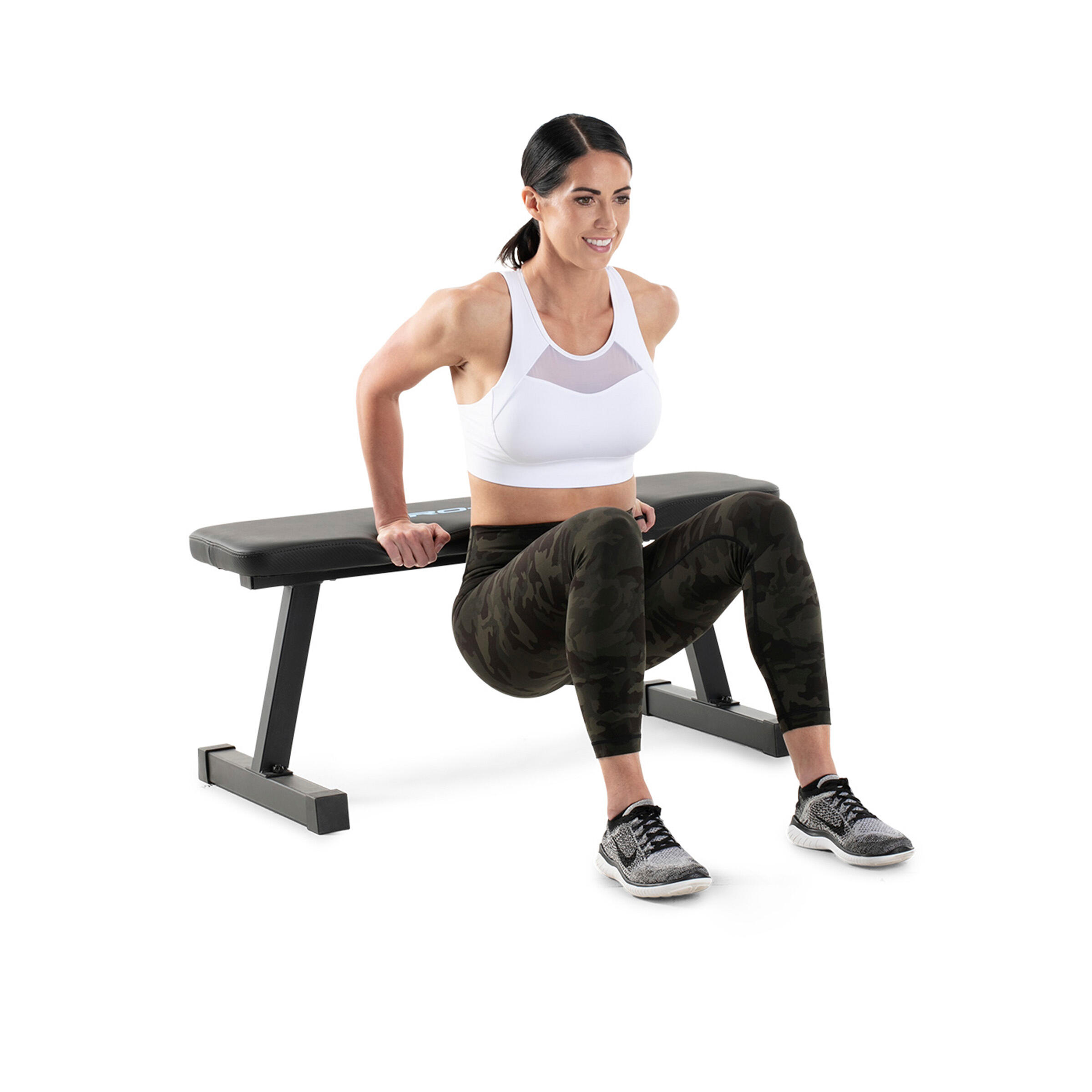 Banco musculación pesas abdominales Proform XT inclinado plegable 6/8