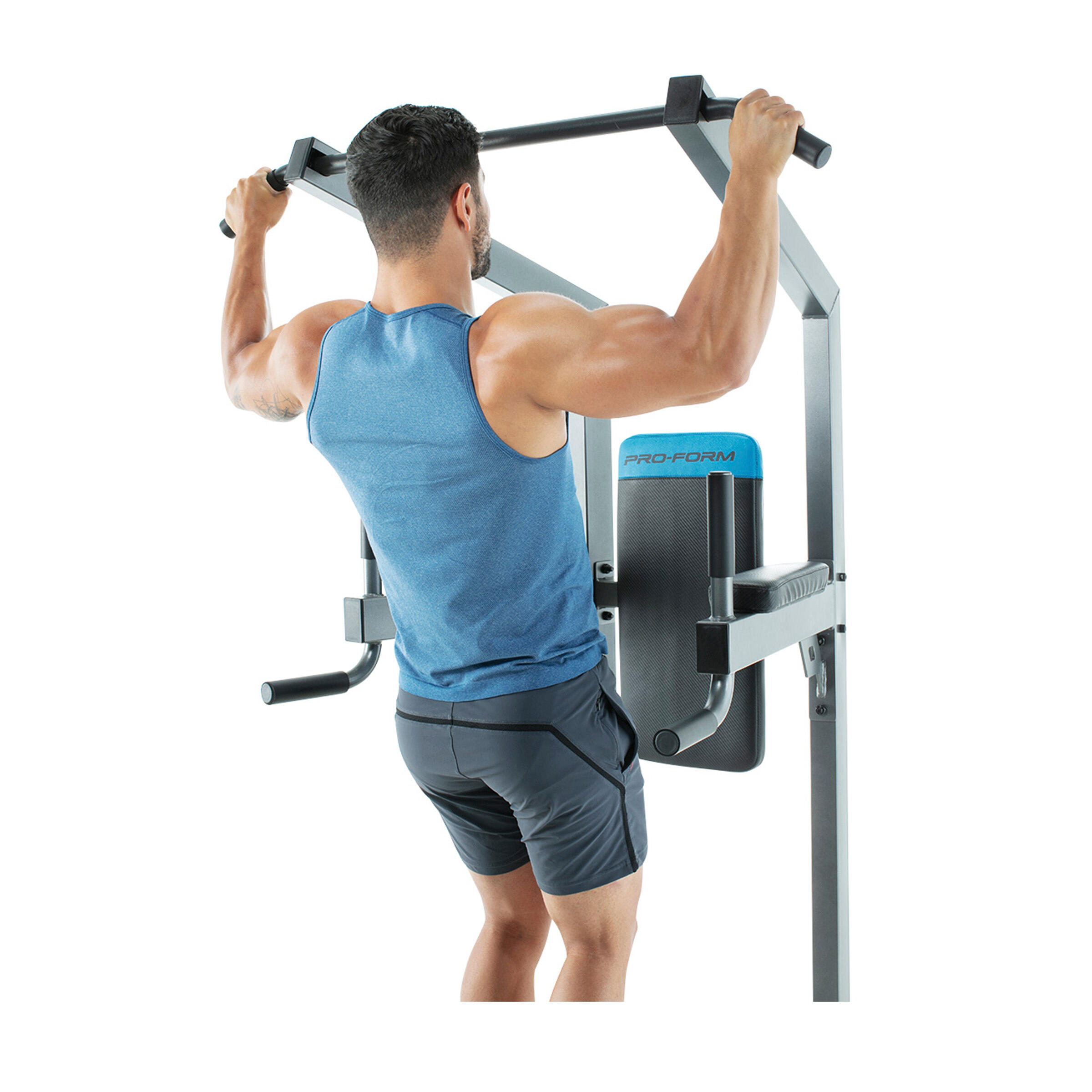 Cadira romana gimnàs crossfitness Proform Carbon Strength power tower 8/16