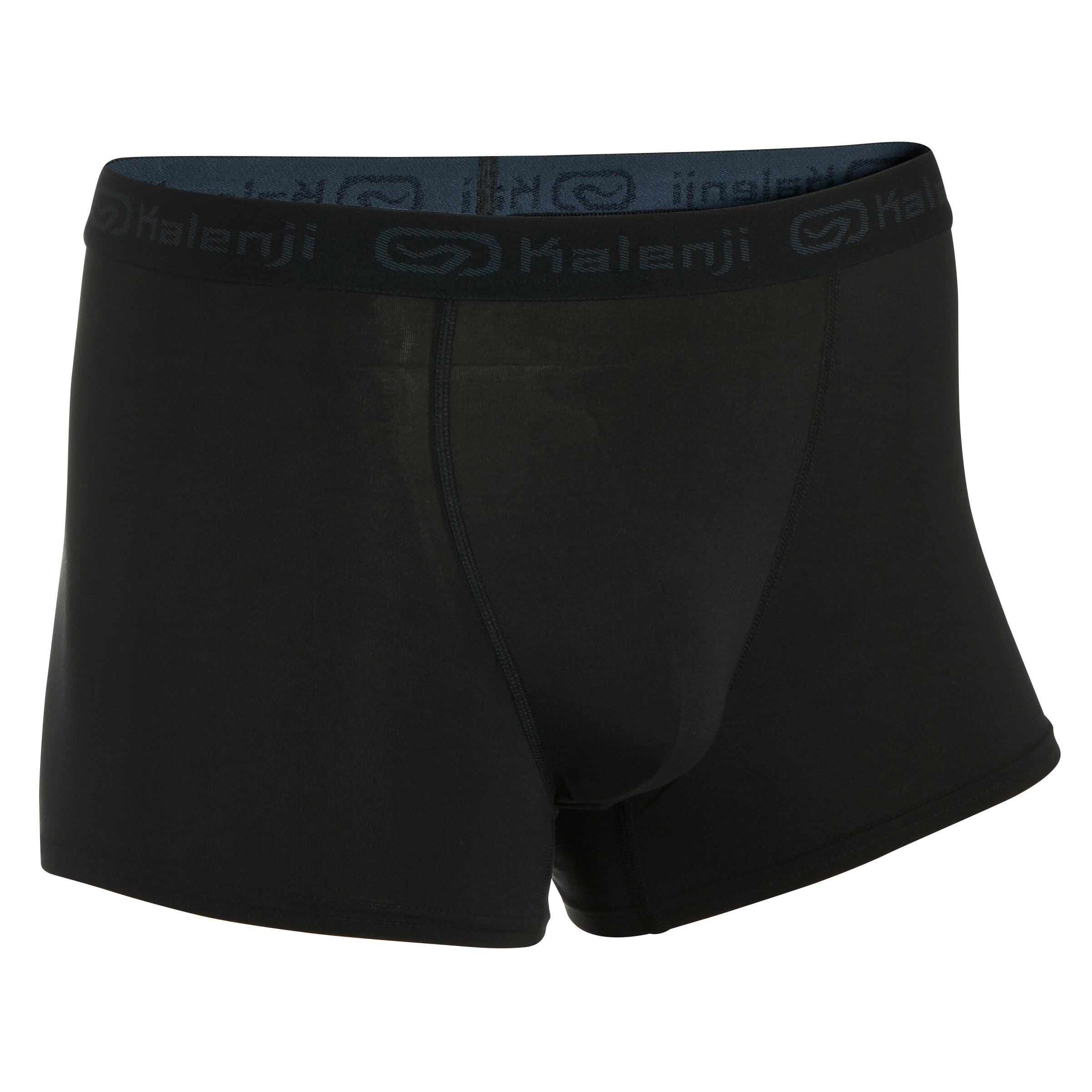 Men's breathable microfibre boxers - Black 2/4