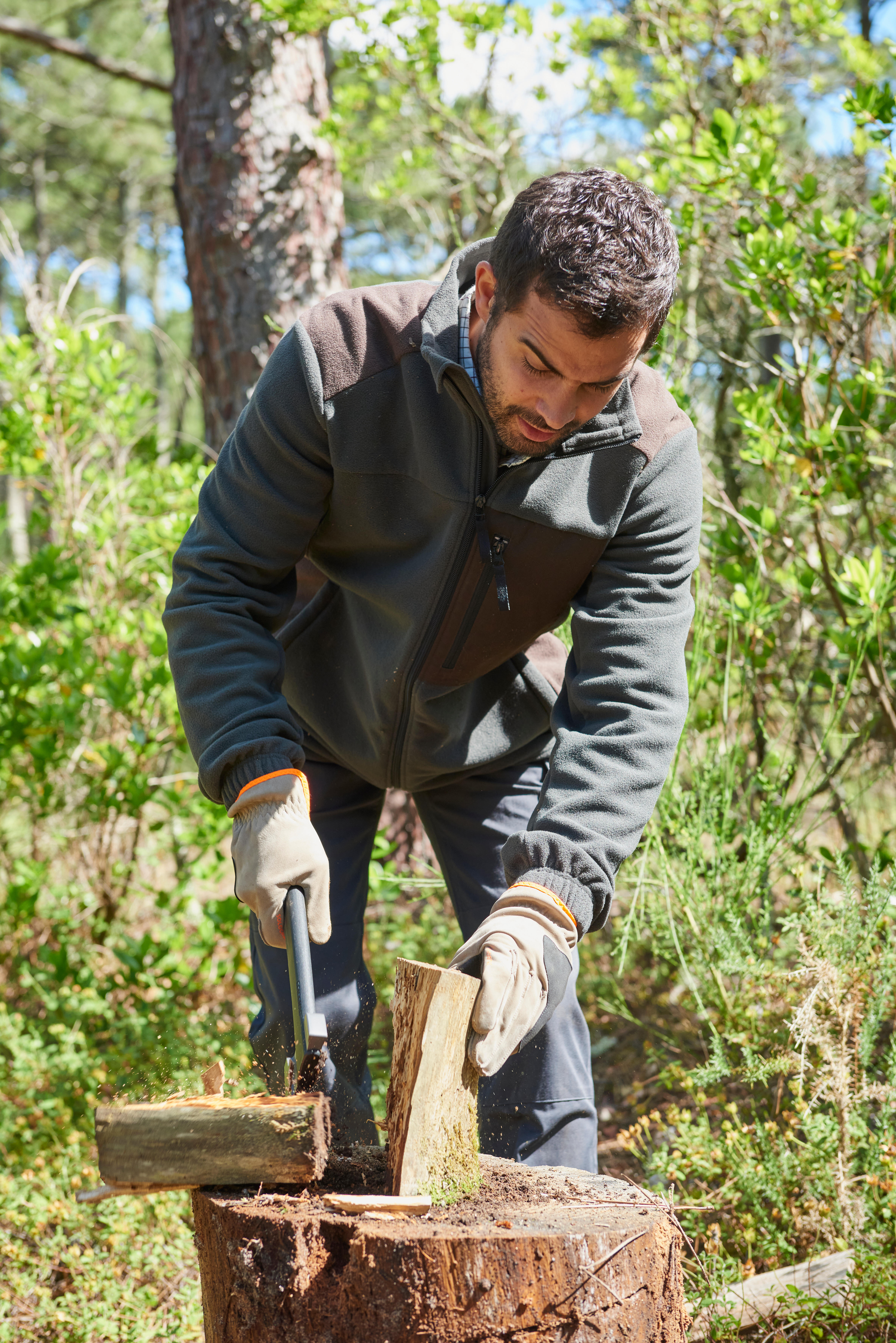 Veste en polaire de chasse homme – 500 - SOLOGNAC