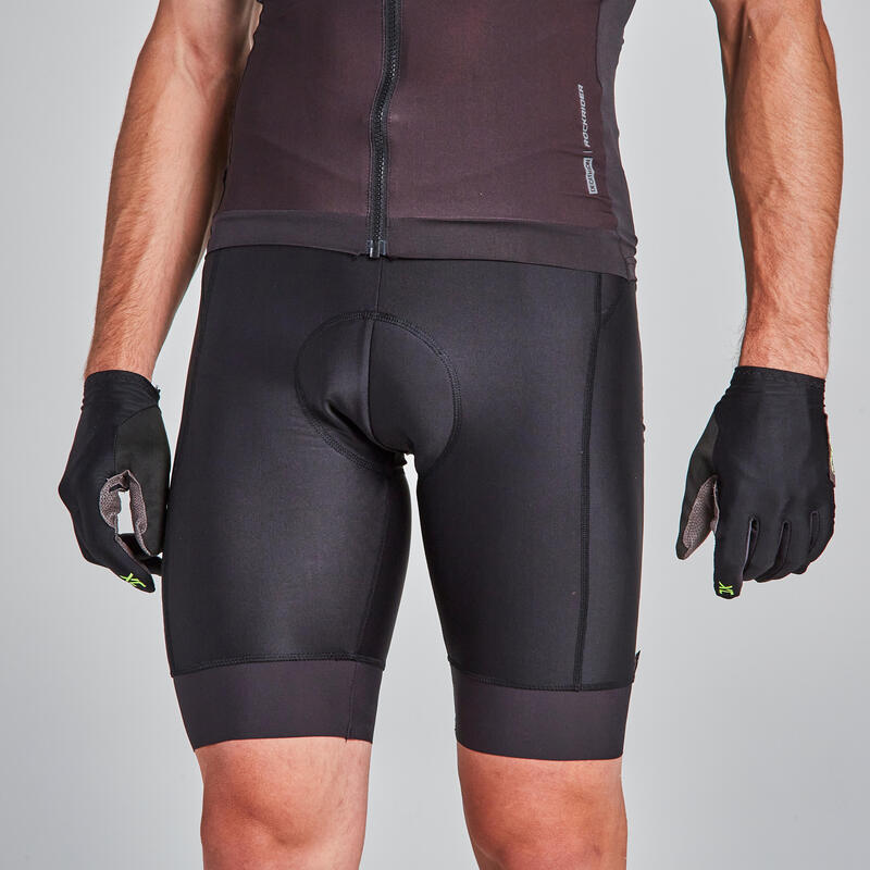 Maillot VTT XC Light Homme Noir et Ocre