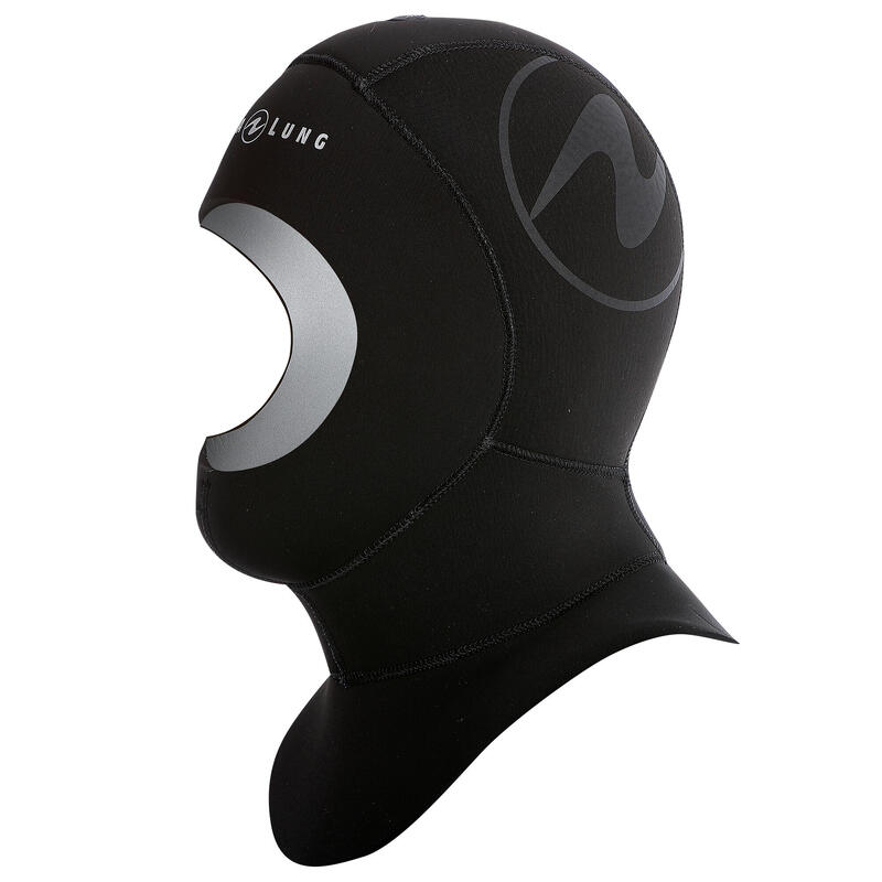 Capucha Neopreno Buceo Seawave Flex 3/1 mm Negro