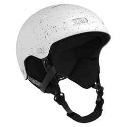 Adult/juniors ski and snowboard helmet - H-FS 300 - spotted white