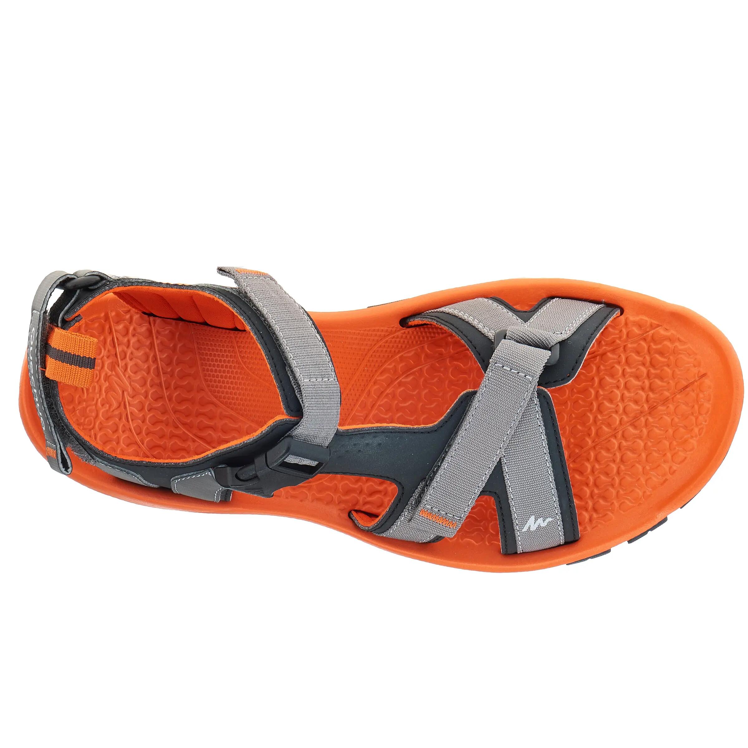 Arpenaz 100 Men’s Hiking Sandal – Orange 3/16