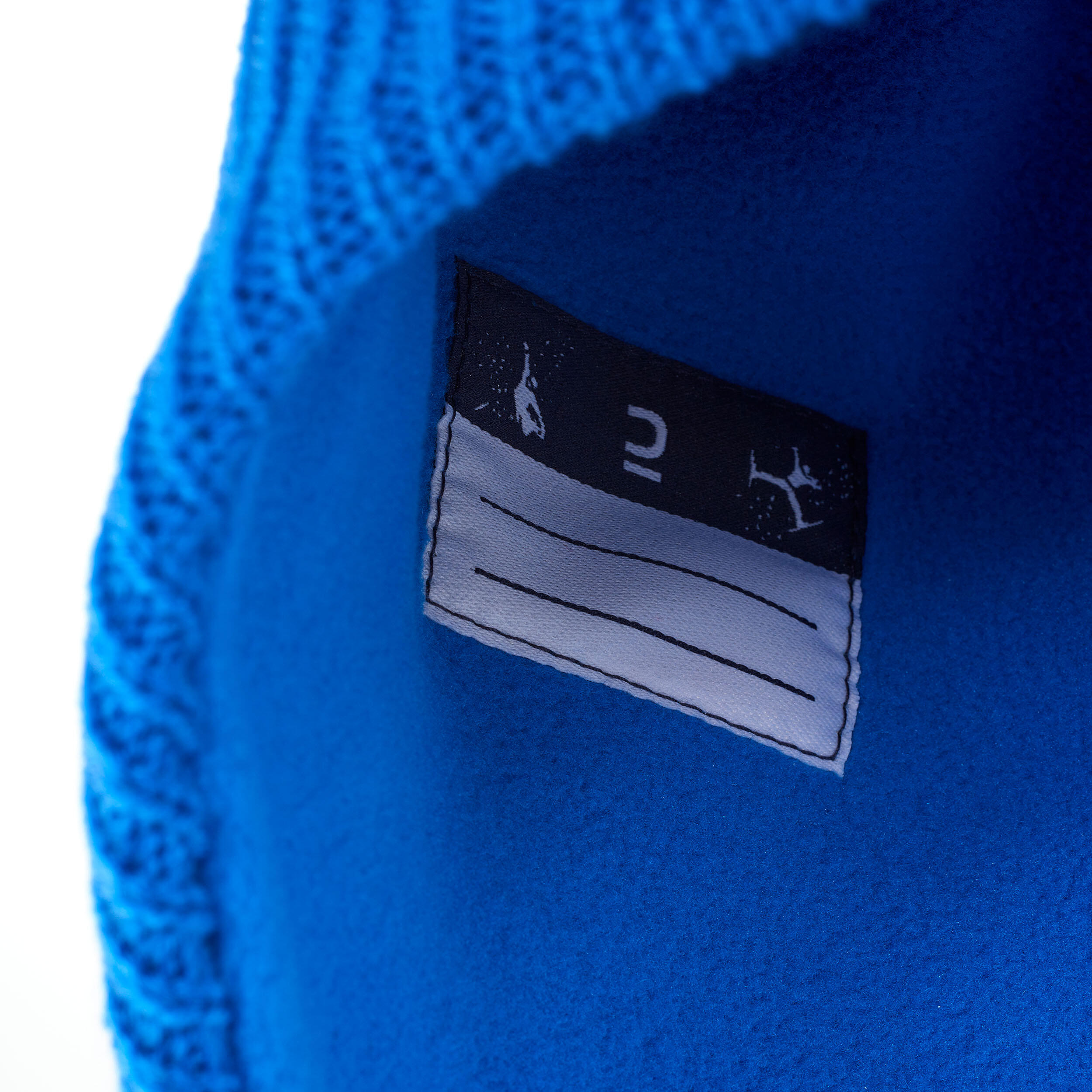 Gorro de nieve niños azul flap 7/7