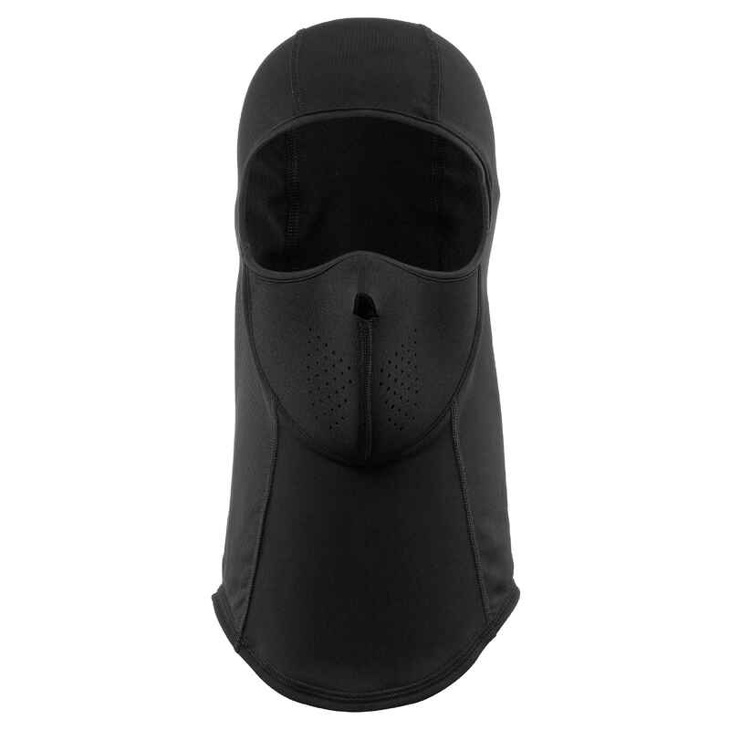 Unterhelmmütze Sturmhaube Erwachsene mit Maske - Poudreuse schwarz 