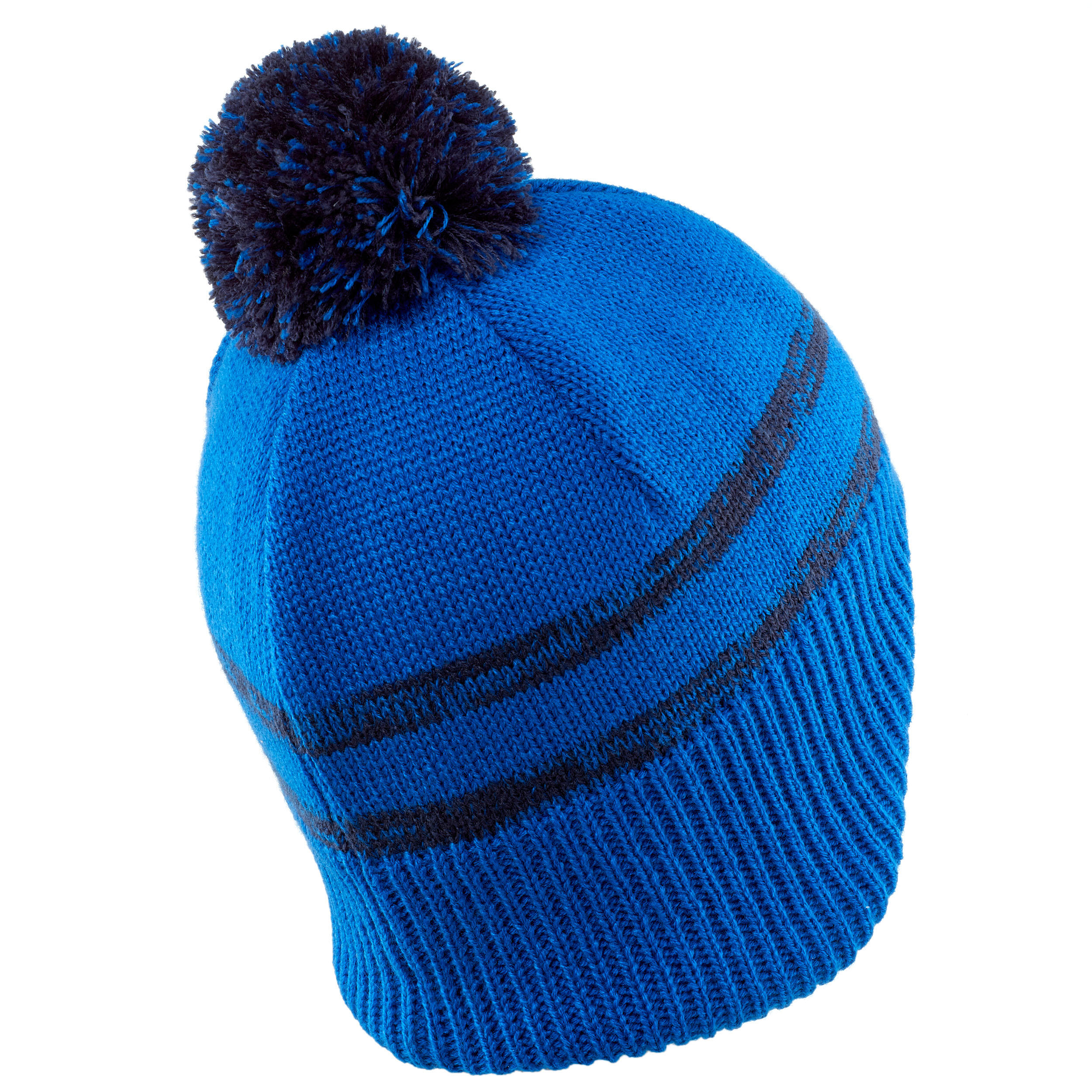 Gorro de nieve niños azul flap 5/7