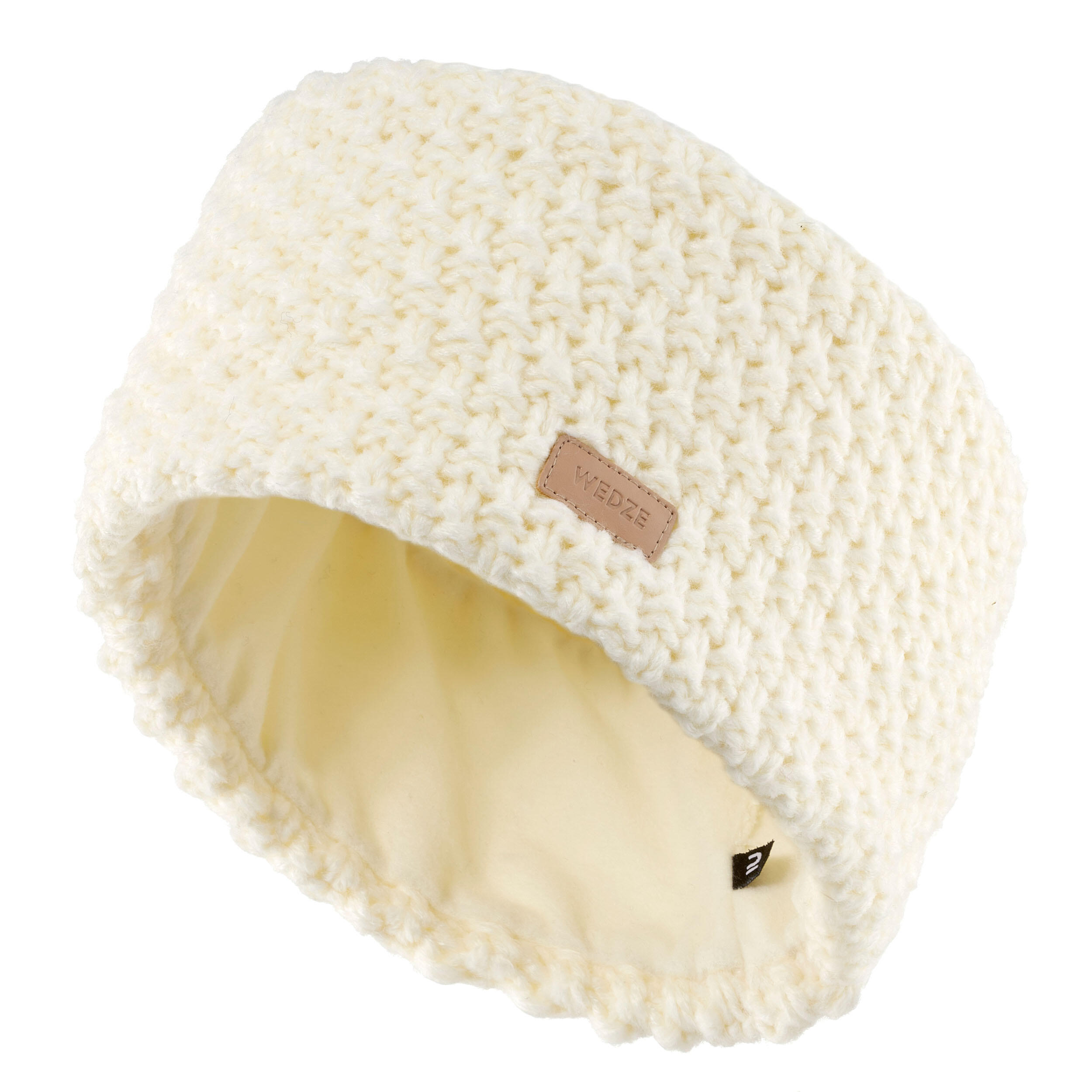 Timeless Ski Headband - Adults - Snow white - Wedze - Decathlon