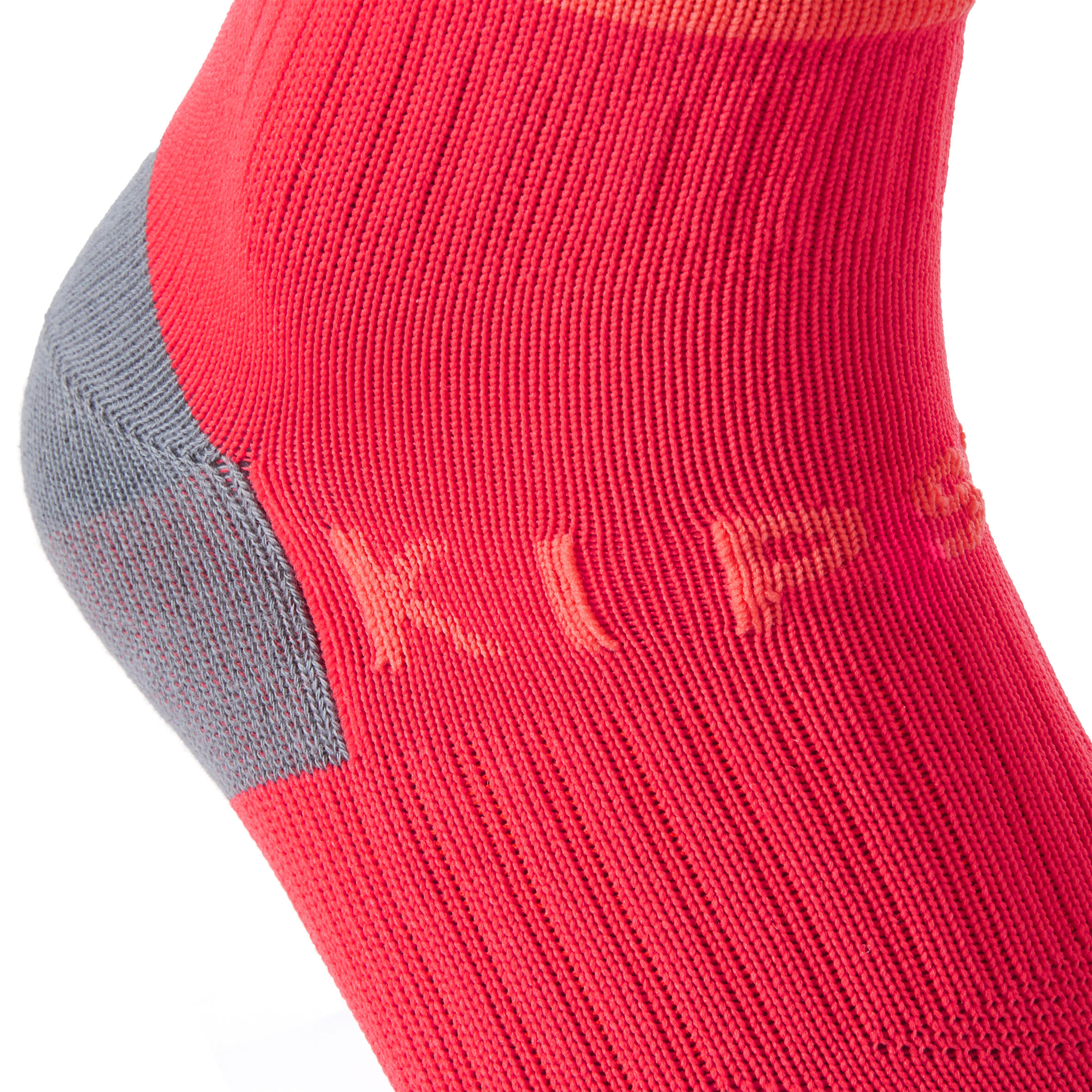 Traxium Football Socks - Red/Pink 3/3