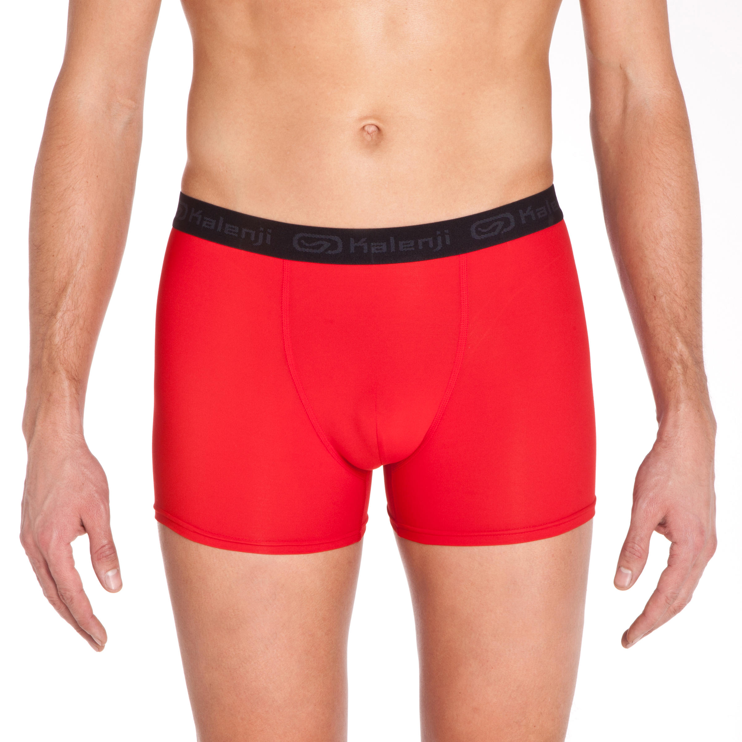 Men's Breathable Running Boxers - red 2/7