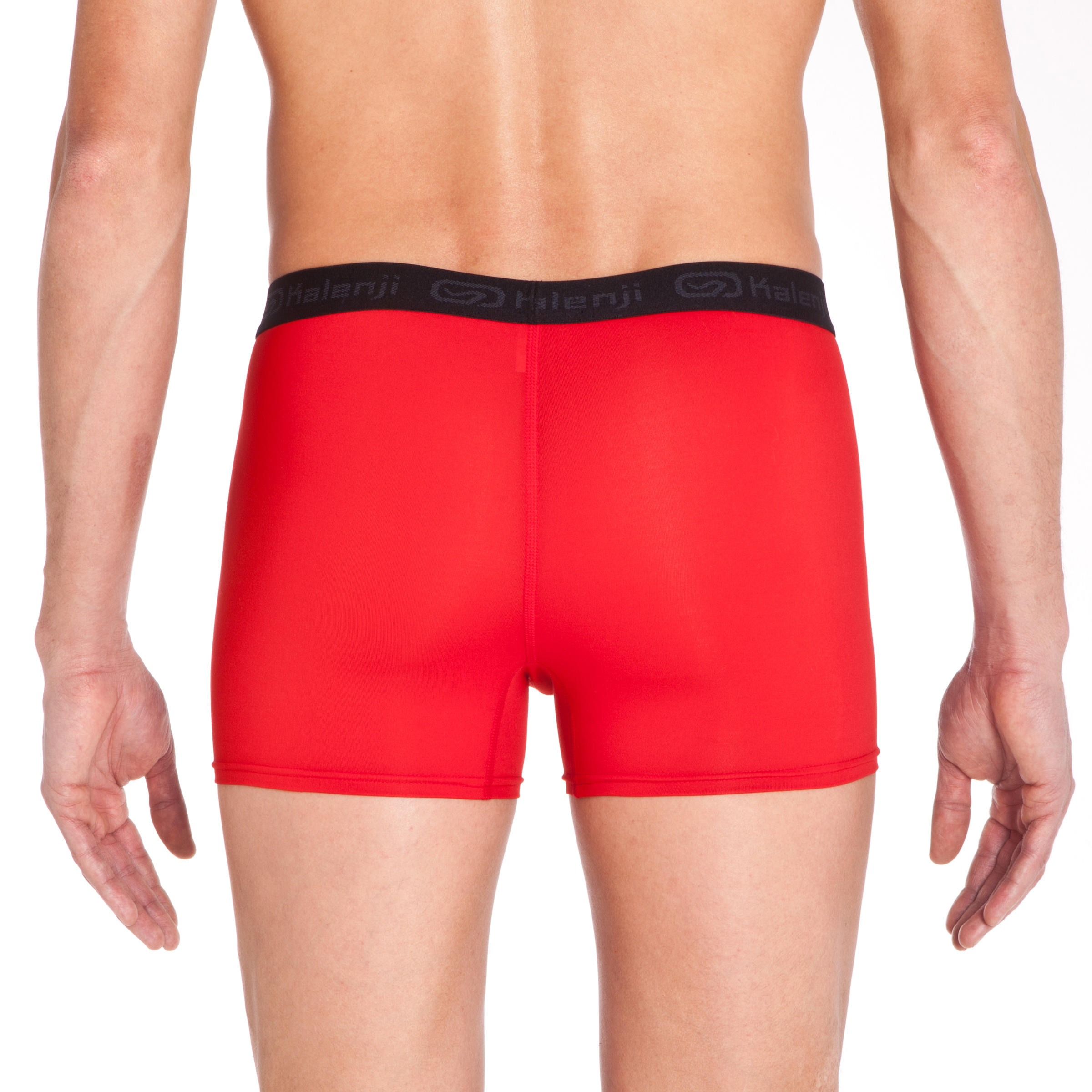 Men's Breathable Running Boxers - red 3/7