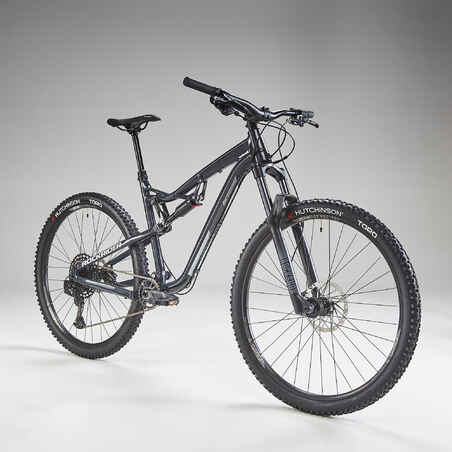 MOUNTAIN BIKE FULL SUSPENSION ROCKRIDER AM 50 SRAM SX - Black