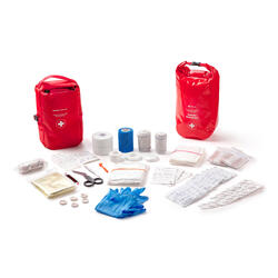 Haste 10-teiliges Erste-Hilfe-Set (rot, Kunststoff, 46g) als