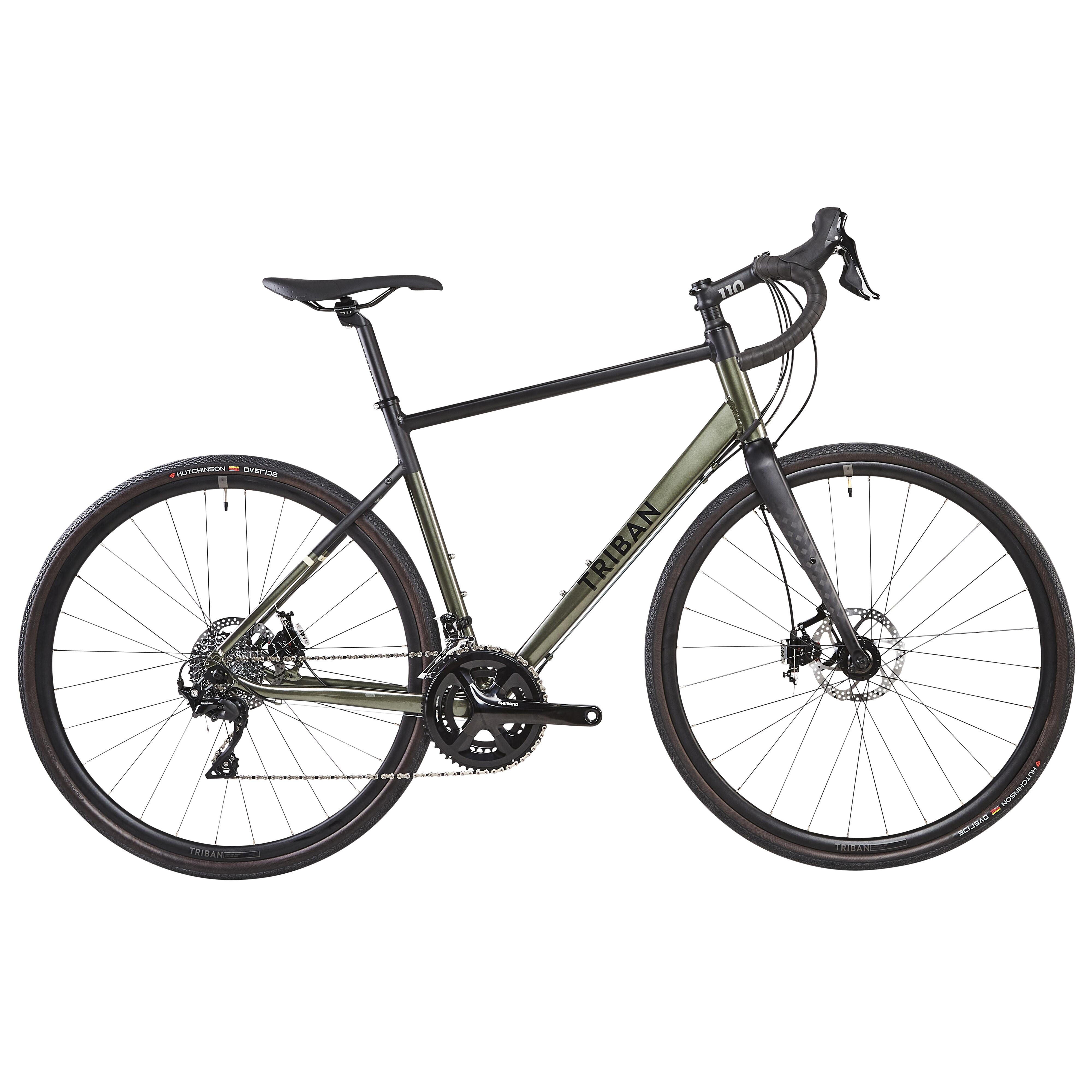 Bicicleta de gravel aluminio Shimano 105 Triban RC520 Decathlon