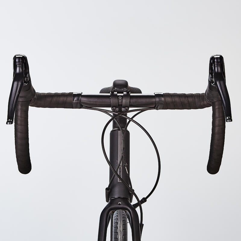 Bicicletă de șosea Cicloturism RC500 frână pe disc Negru 