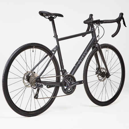 Cycle Touring Road Bike RC500 (Disc Brake) - Black