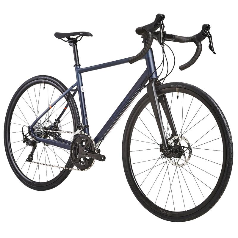 cristiano Montaña Kilauea mosquito Bicicleta de carretera aluminio Shimano 105 11V Triban RC 520 azul | Decathlon cristiano Montaña Kilauea mosquito Bicicleta de carretera aluminio Shimano 105 11V Triban RC 520 azul | Decathlon