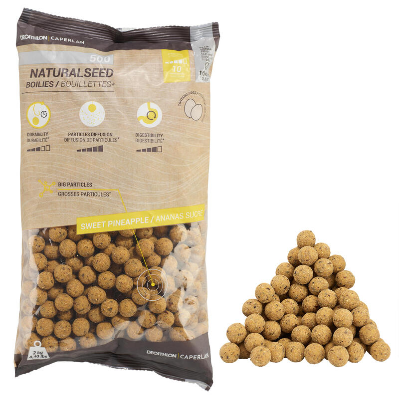 Kulki proteinowe Caperlan Naturalseed 16 mm ananas 2 kg