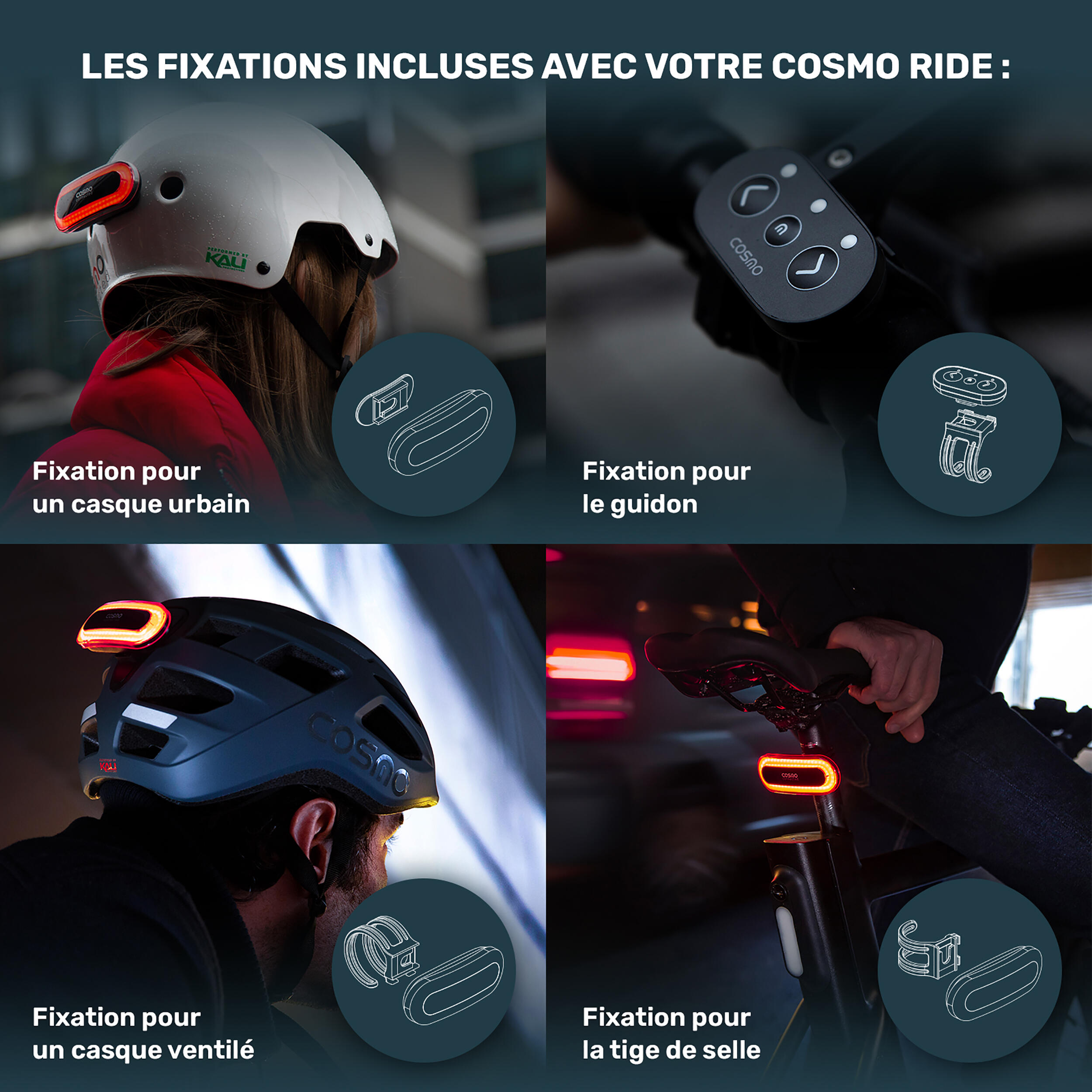 Slimme verlichting Cosmo Ride 7/12