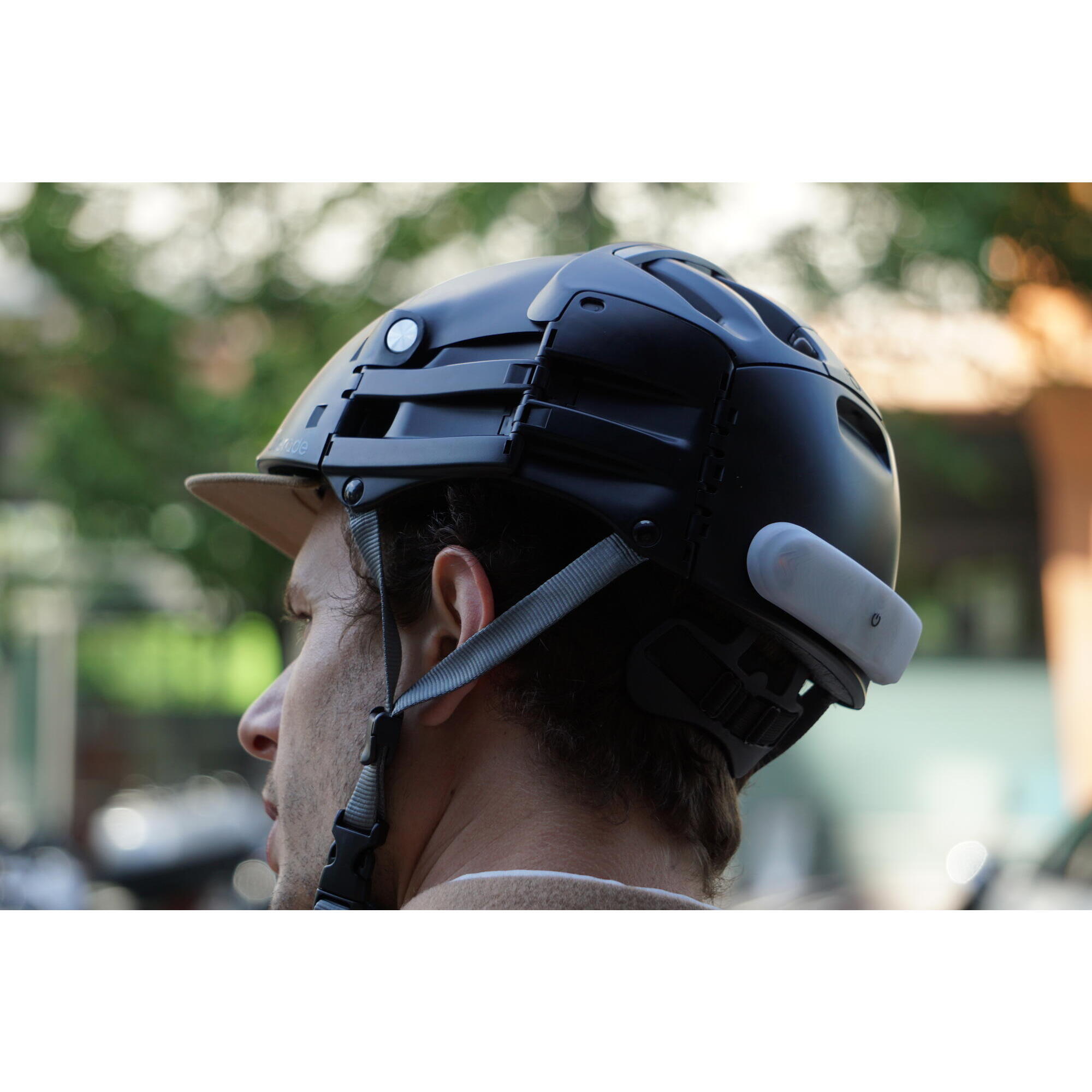 Casque vélo 2025 lumière intégrée decathlon