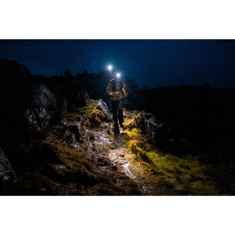 Lanternă Frontală Alergare Trail Running ONTRAIL 900 Lumeni Evadict 