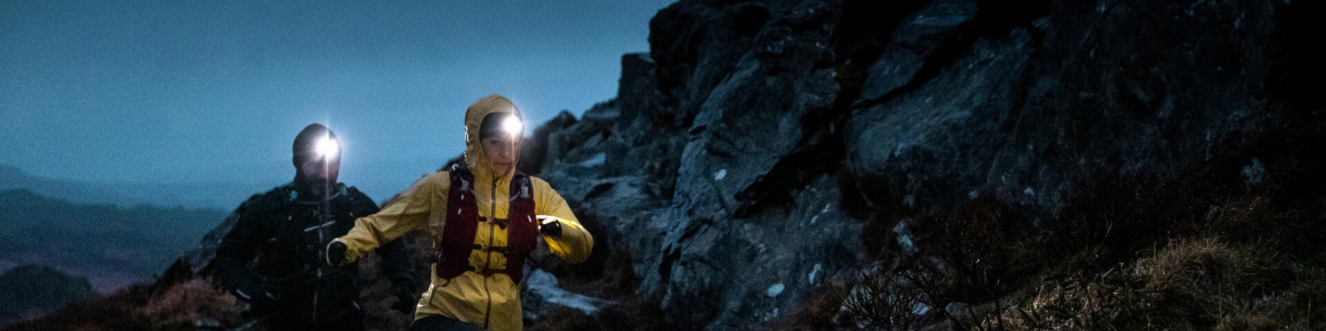 Entraînement et trail de nuit