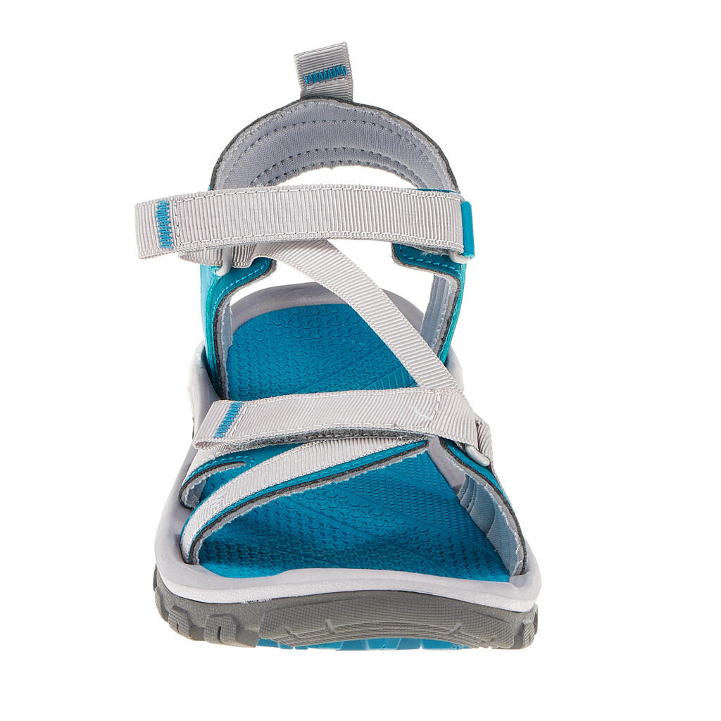 Trekkingsandalen Naturwandern NH110 Damen marineblau 