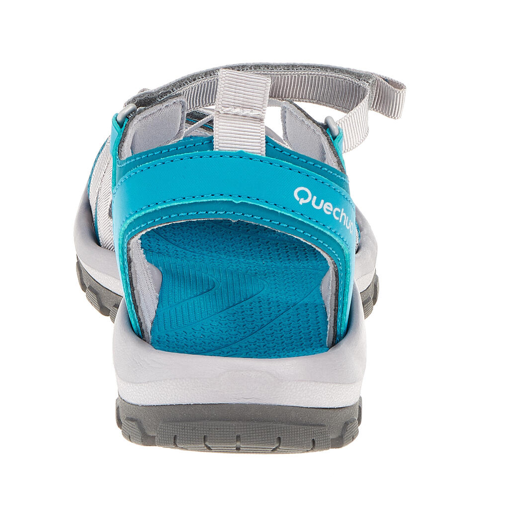 Trekkingsandalen Naturwandern NH110 Damen marineblau 