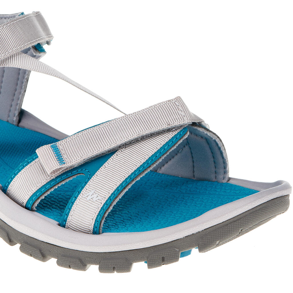 Trekkingsandalen Naturwandern NH110 Damen marineblau 