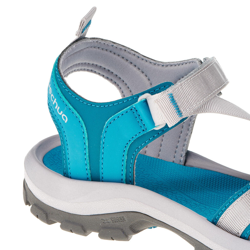 Trekkingsandalen Naturwandern NH110 Damen marineblau 