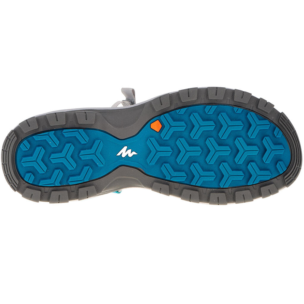 Trekkingsandalen Naturwandern NH110 Damen marineblau 