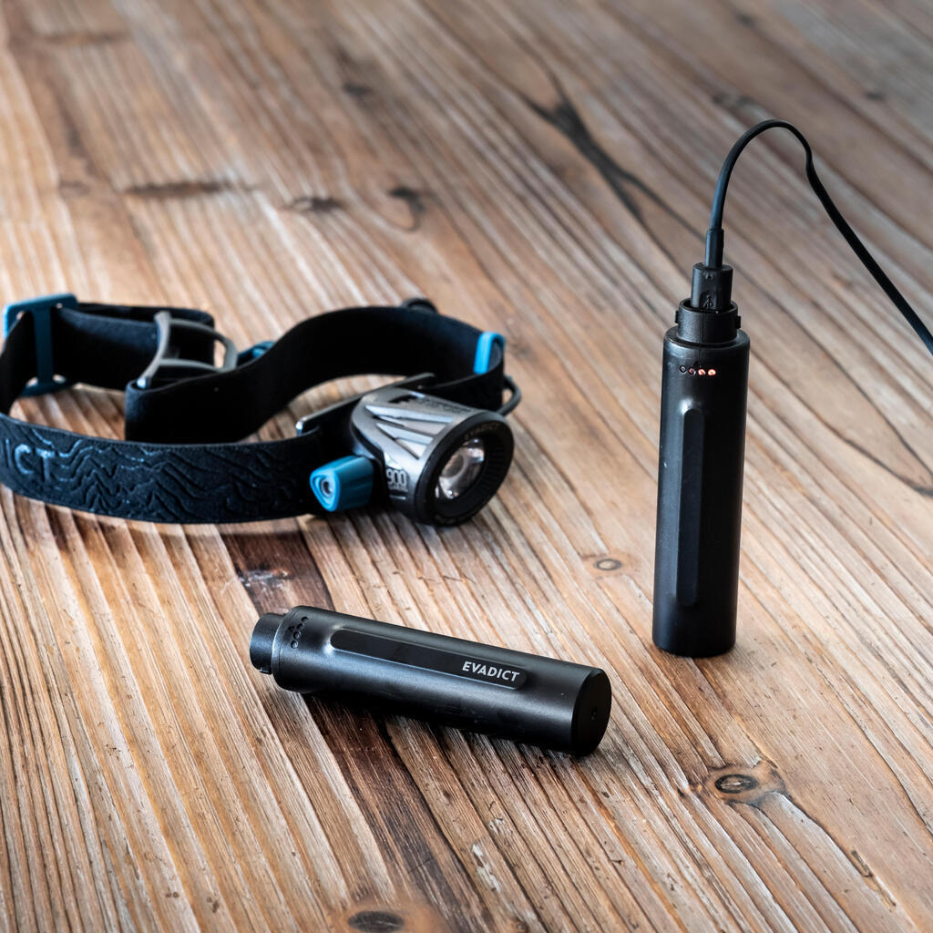 LAMPE FRONTALE TRAIL RUNNING ONTRAIL 900 LUMENS - EVADICT