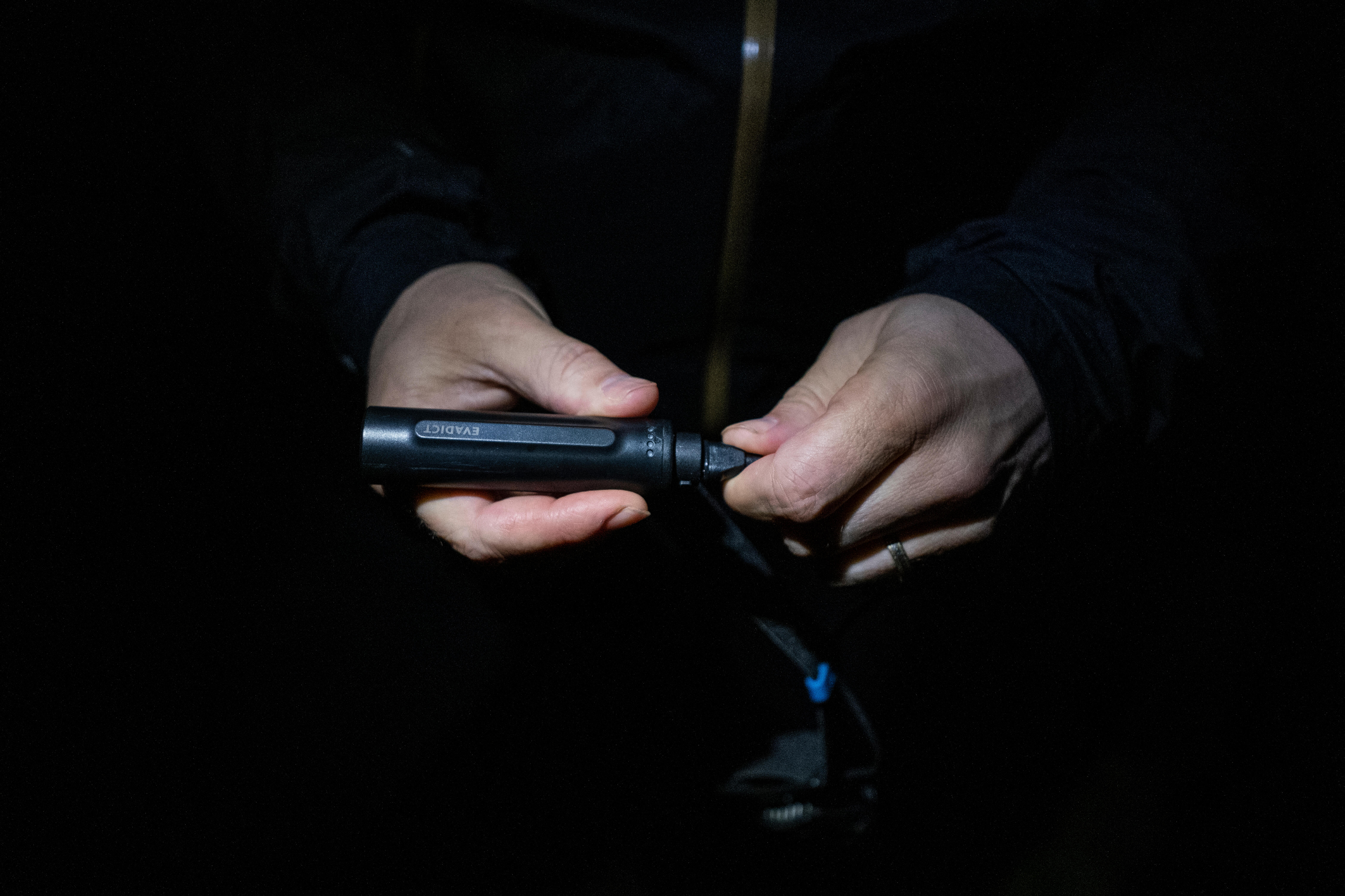 Lampe frontale 900 lumens – Ontrail noir - EVADICT