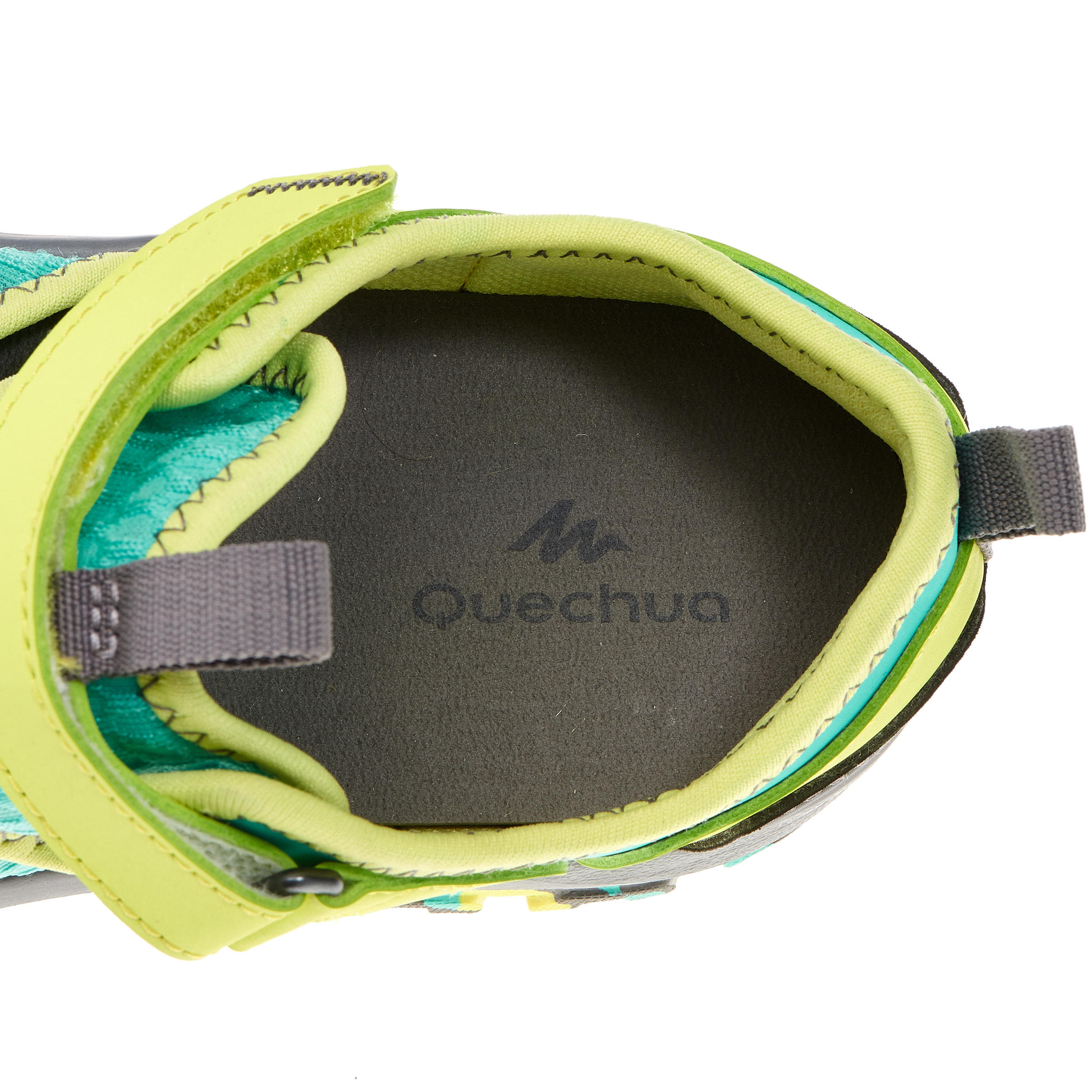 Hike 900 Girls Hiking Sandals - Light Green 9/16