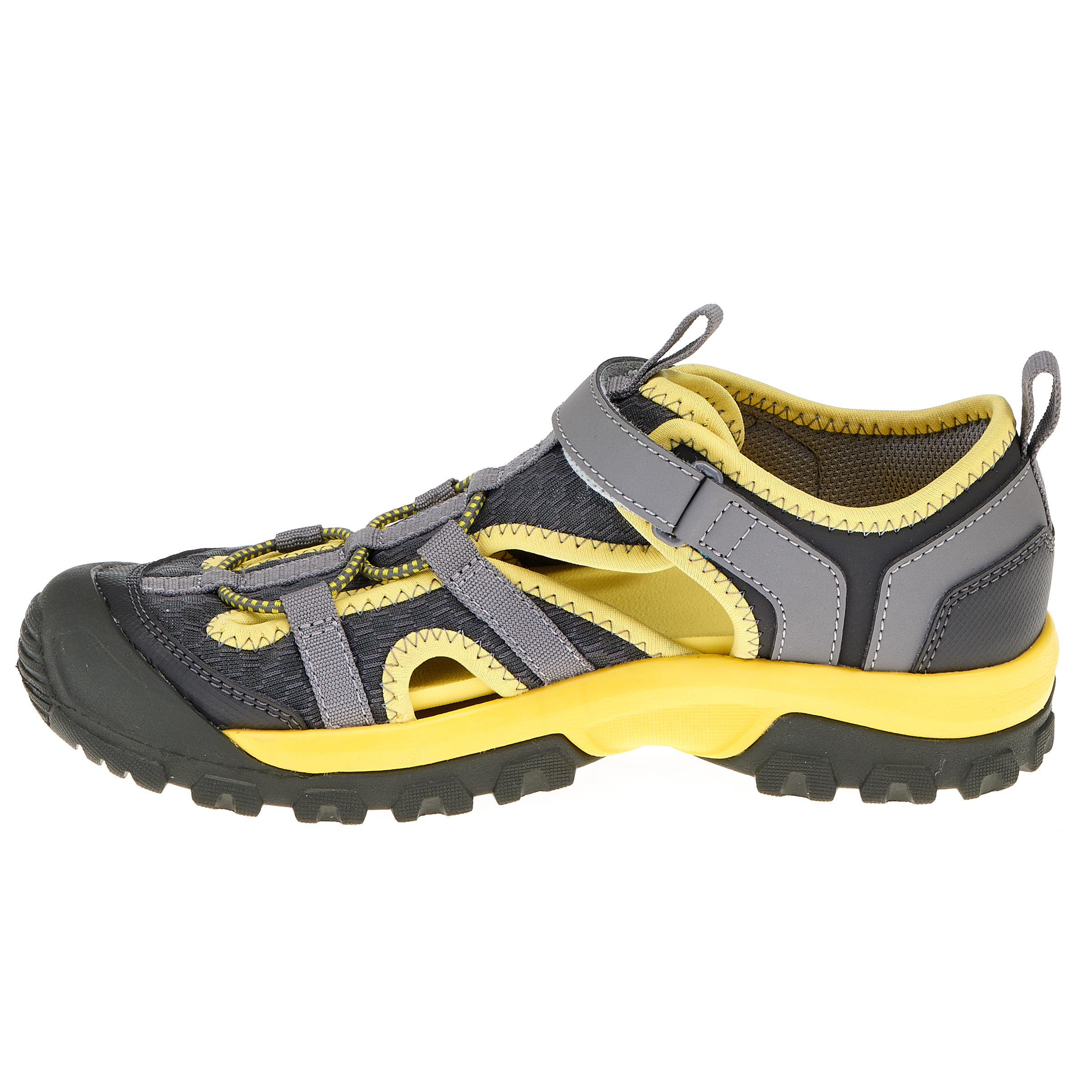 Hike 900 Child Hiking Sandals-Yellow 3/11