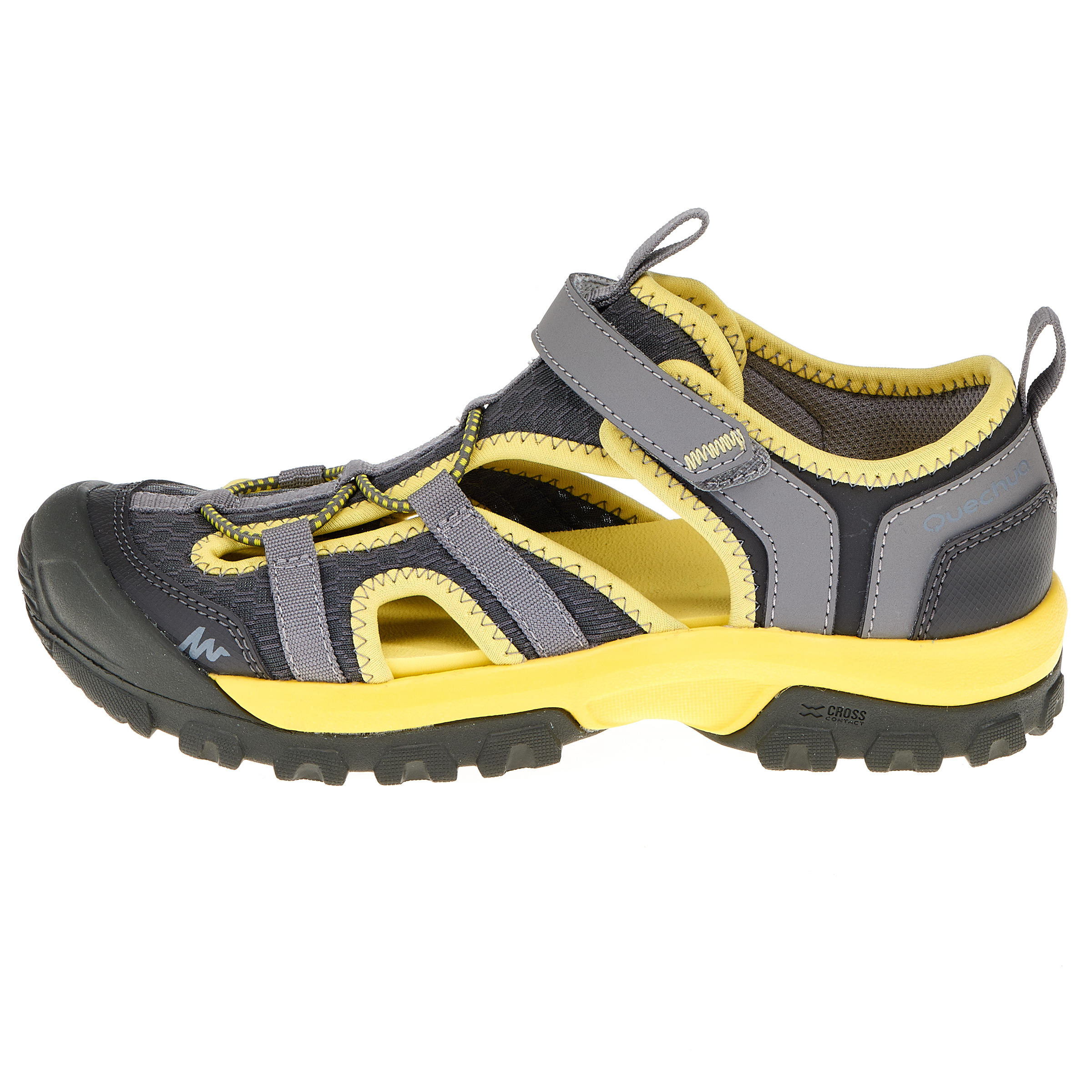 Hike 900 Child Hiking Sandals-Yellow 4/11