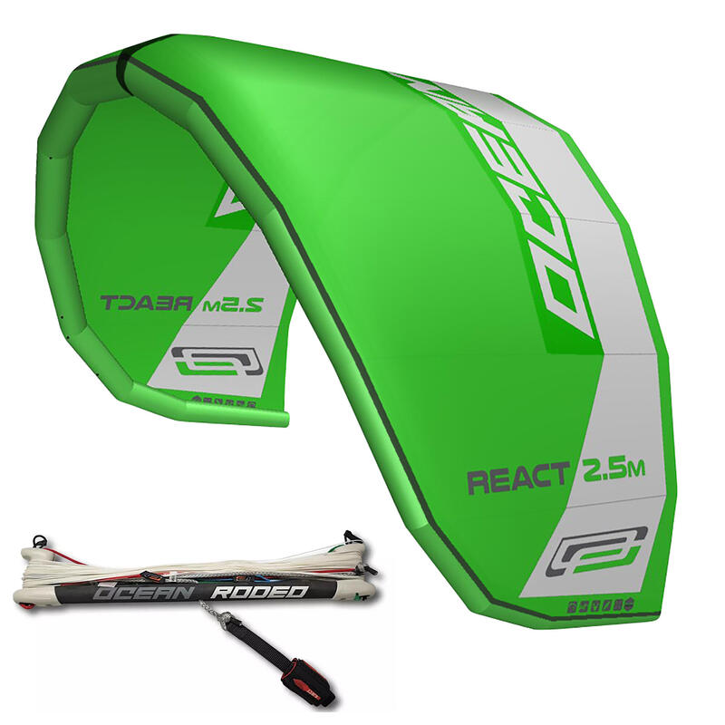 TRAINER KITE 2,5M2 - "REACT" d'OCEAN RODEO