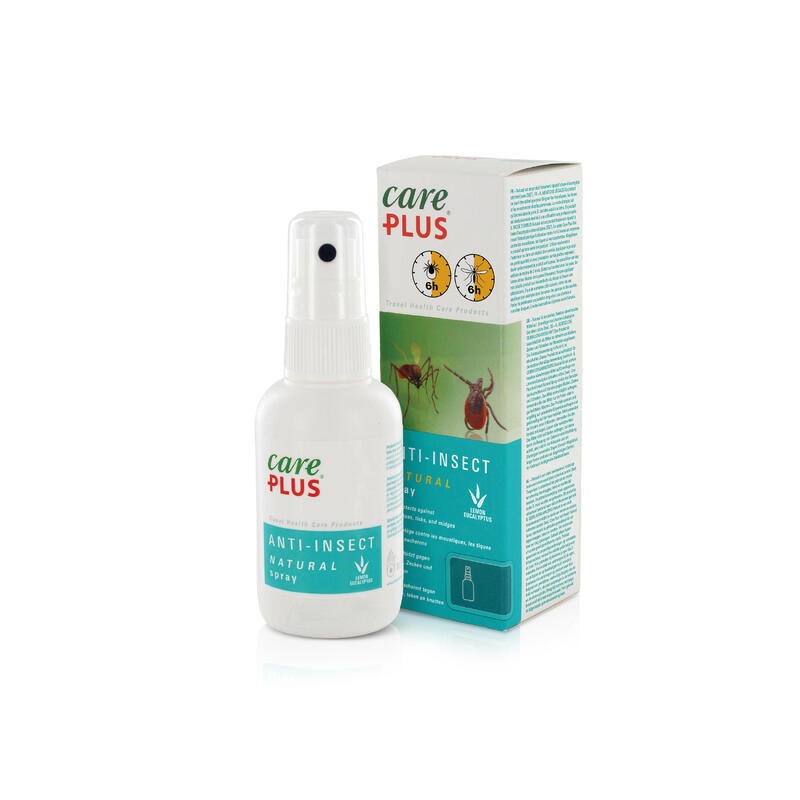 Spray anti insectes naturel CARE PLUS - Eucalyptus citronné - 60 ml