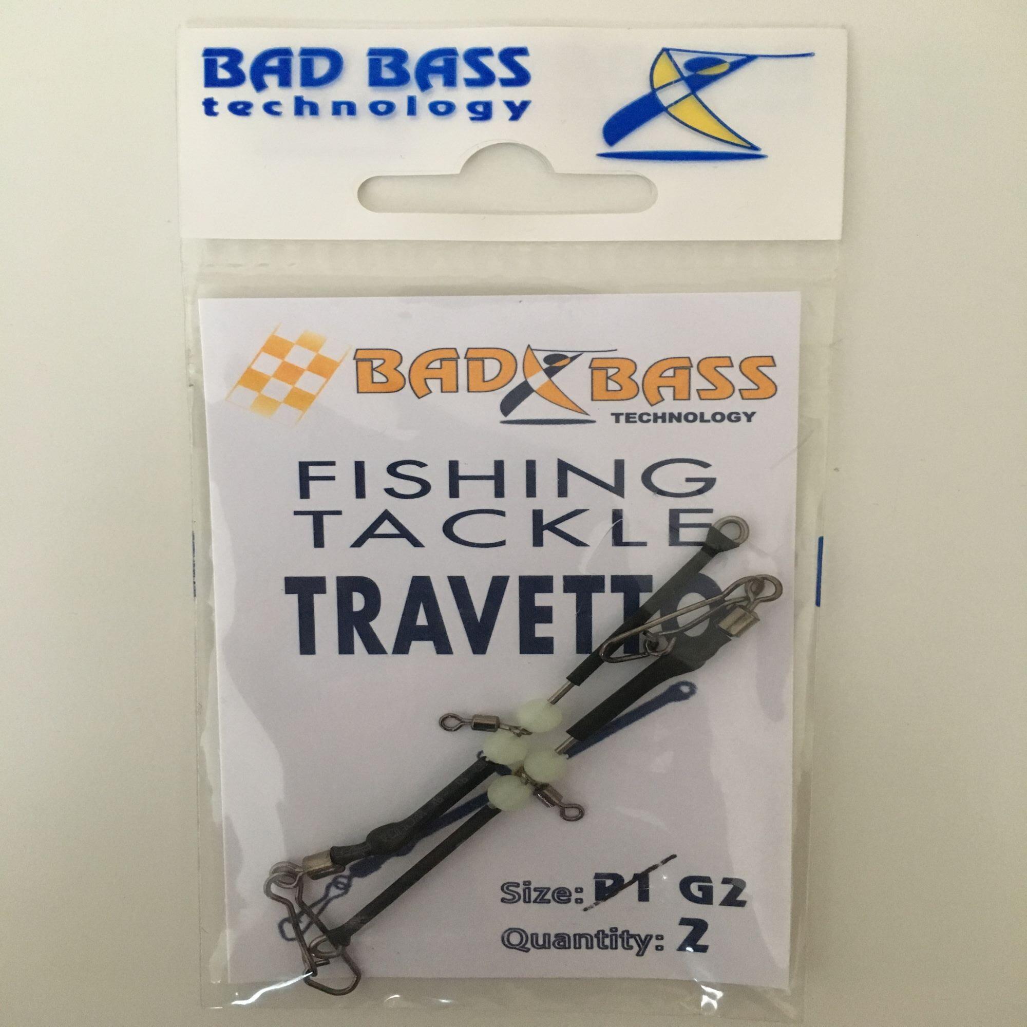 TRAVETTO PESCA A SURFCASTING BAD BASS 11CM 2PZ 2/2