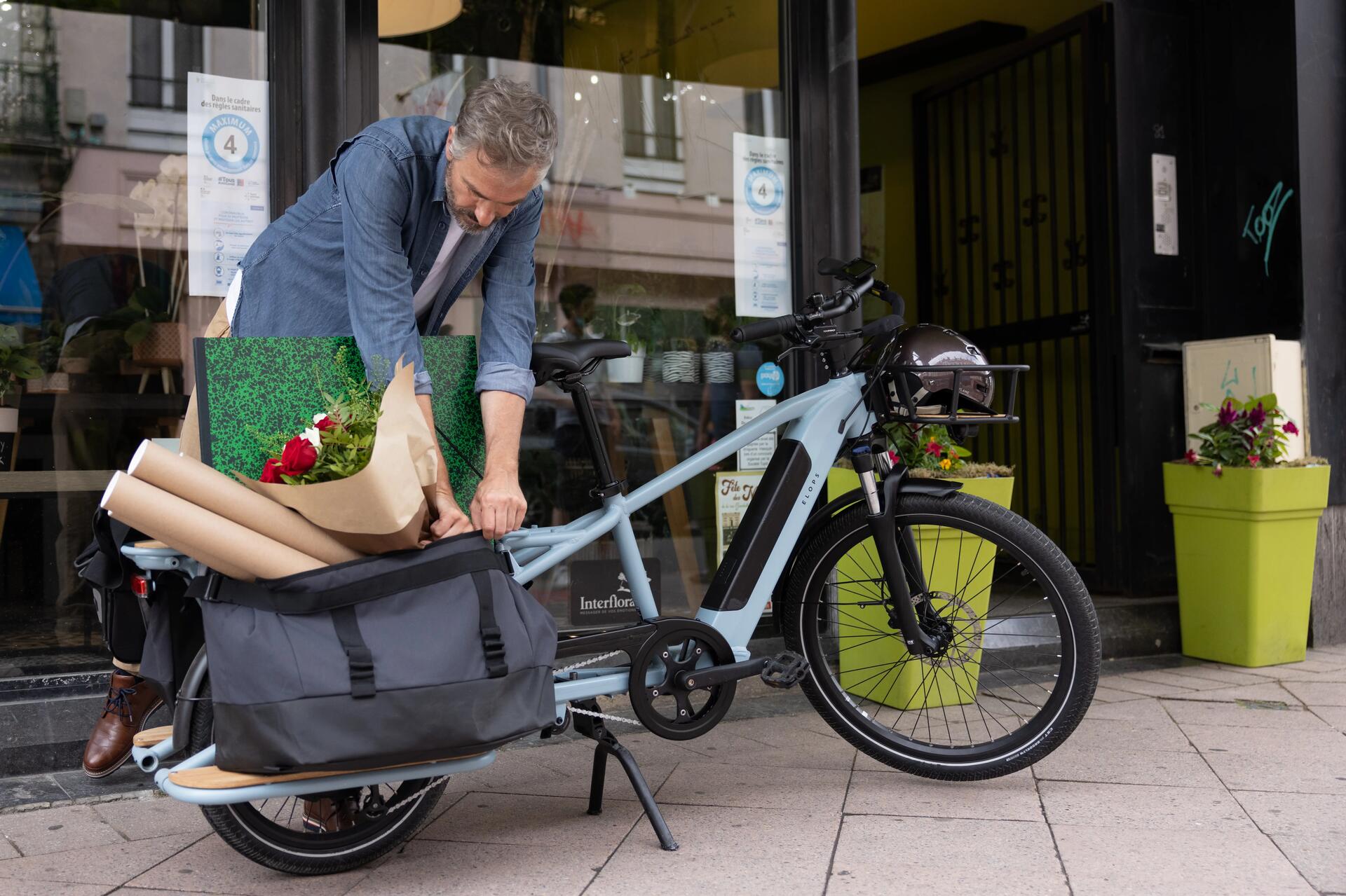 Fietsmand kiezen