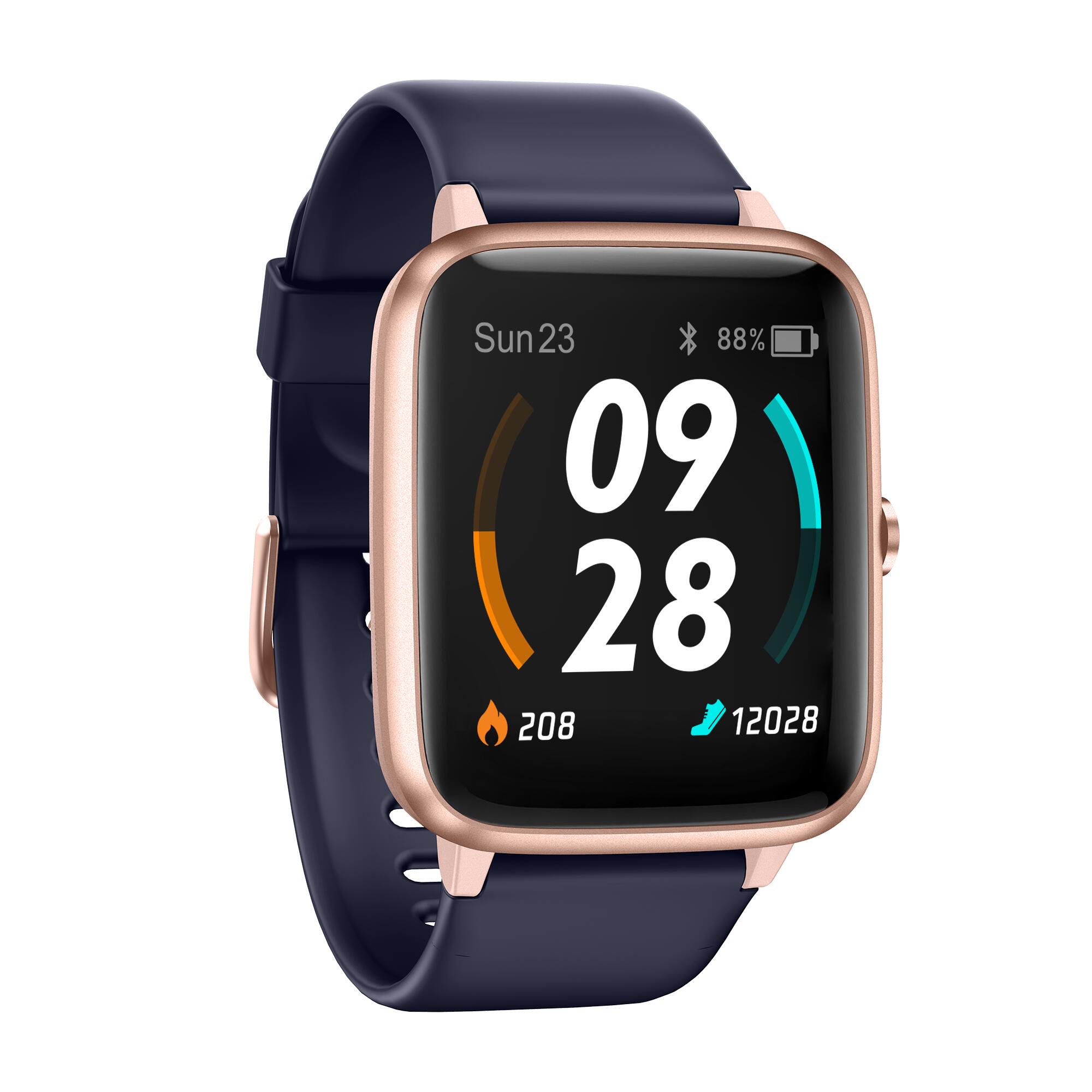 Ceas conectat Smartwatch BONISM ID205G Roz decathlon.ro  Accesorii mers si alergare