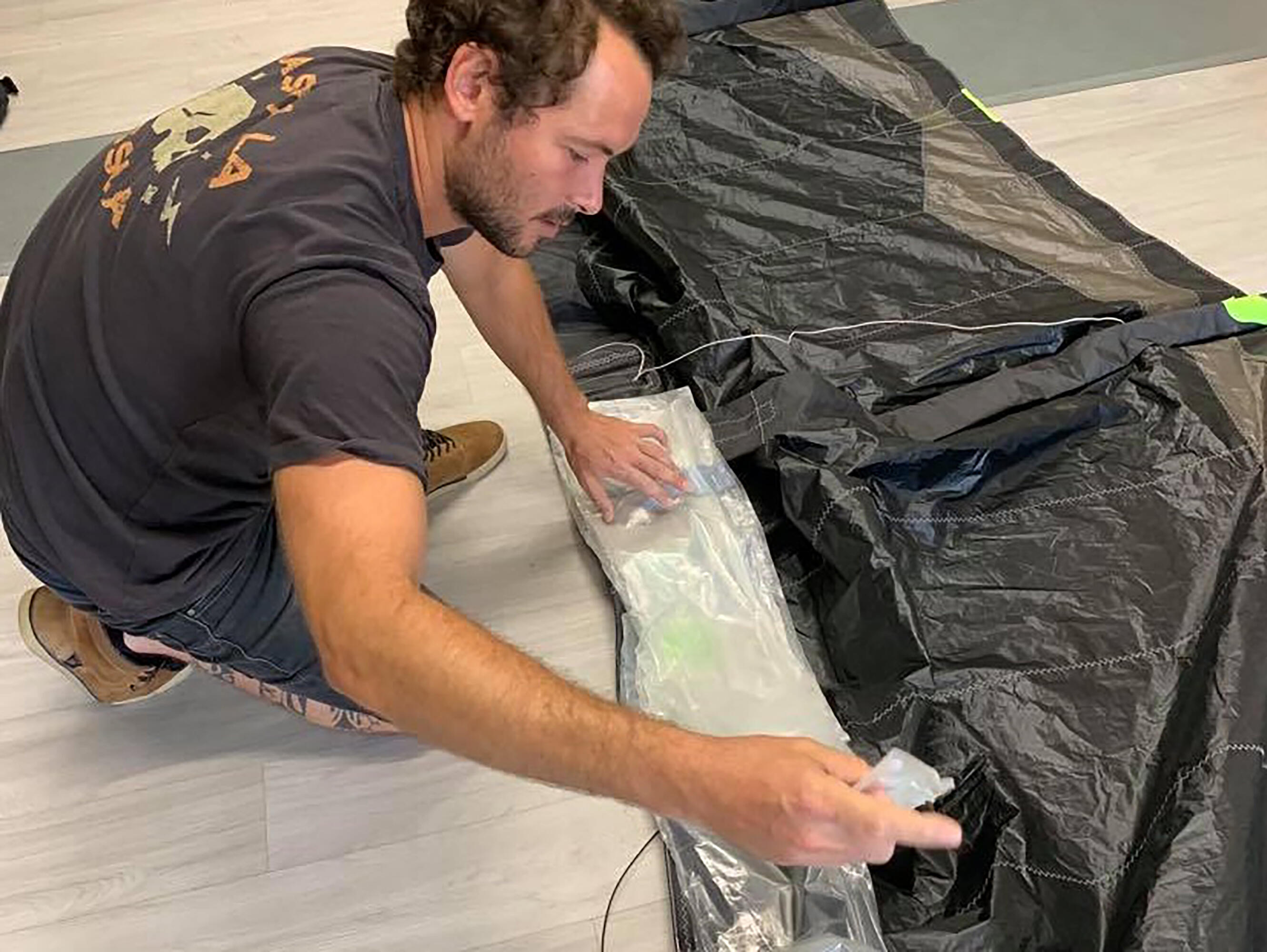 WORKSHOP Austausch der Bladder der Tube Kitesurfen/Wingsurfen