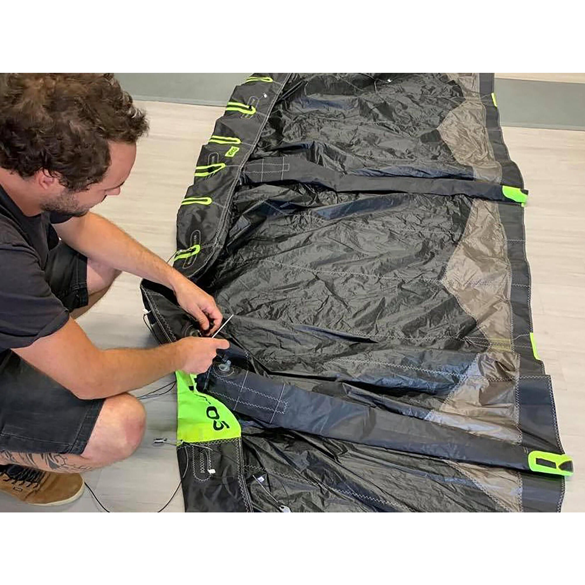 Kitesurf vagy wing ernyő felfújható belépő cseréje Workshop