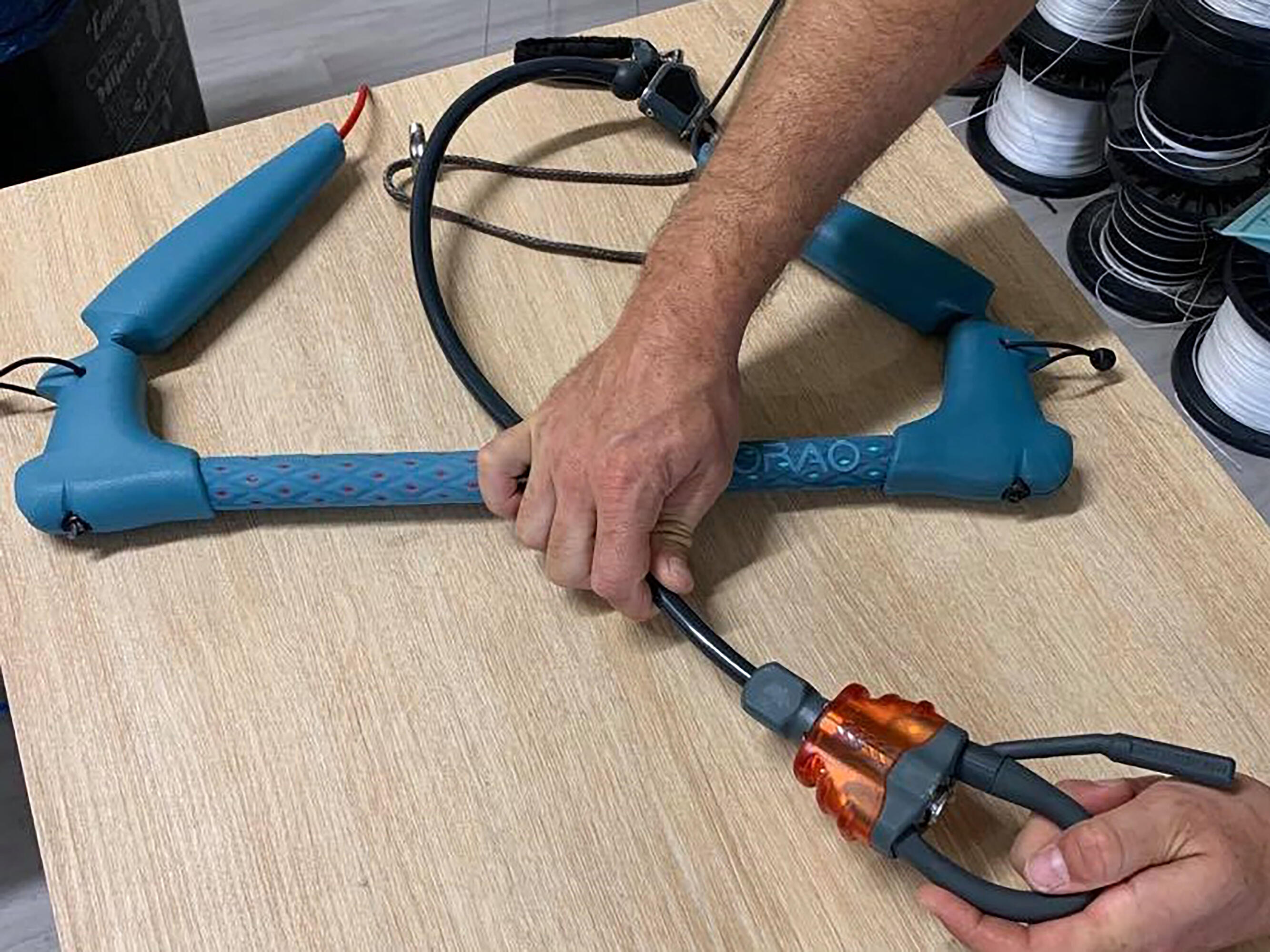WORKSHOP Austausch Quick Release System für Kitebar 