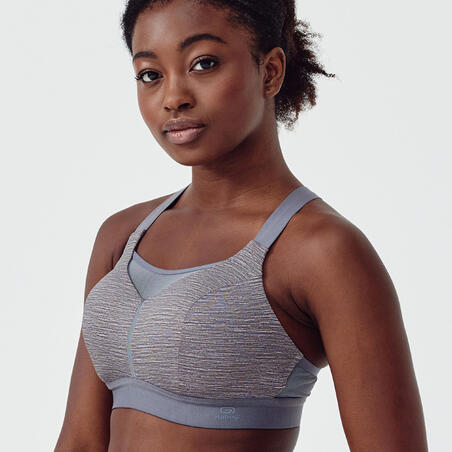 BRASSIERE DE RUNNING CONFORT MAINTIEN ELEVE