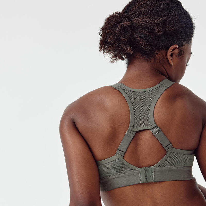 COMFORT RUNNING BRA - KHAKI