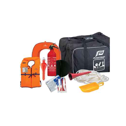 
      INSHORE BOATING SAFETY KIT BASIC 4 people and under 2 miles
  