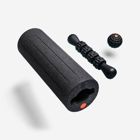 DISCOVERY 100 3-in-1 Massage Kit: Massage ball, stick and roller