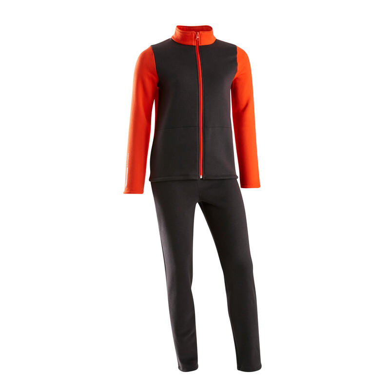 Survêtement chaud enfant - Warmy zip bleu