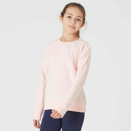 Kids' Crew Neck Sweatshirt - Pink